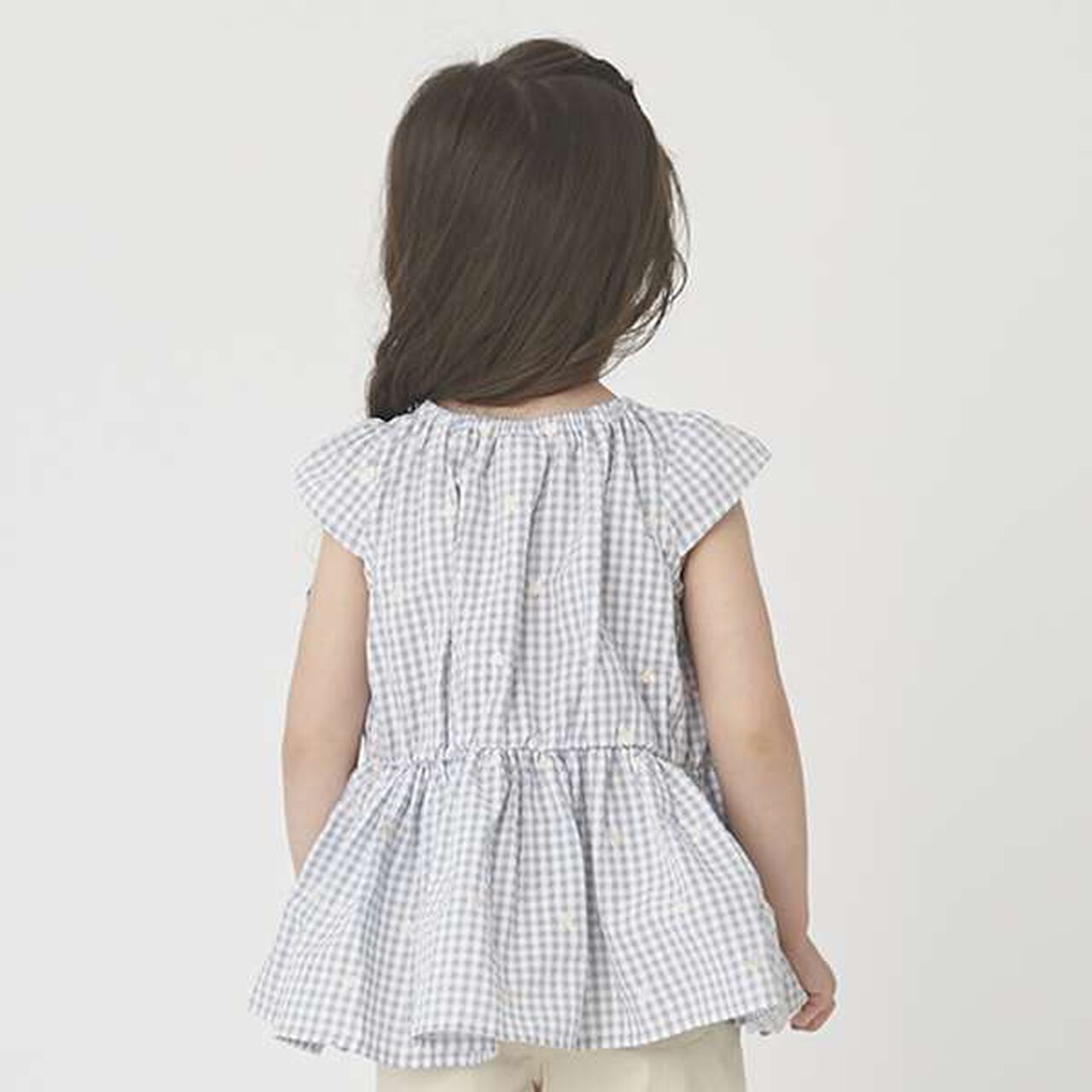 Heart Embroidered Tunic,Off white, large image number 7