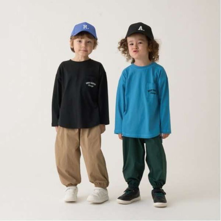 Mix & Match Nylon Pants,Deep green, medium image number 11