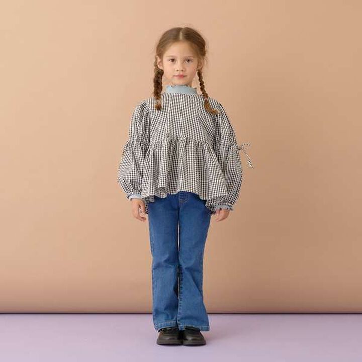 Voluminous Peplum Blouse,Salmon pink, medium image number 4