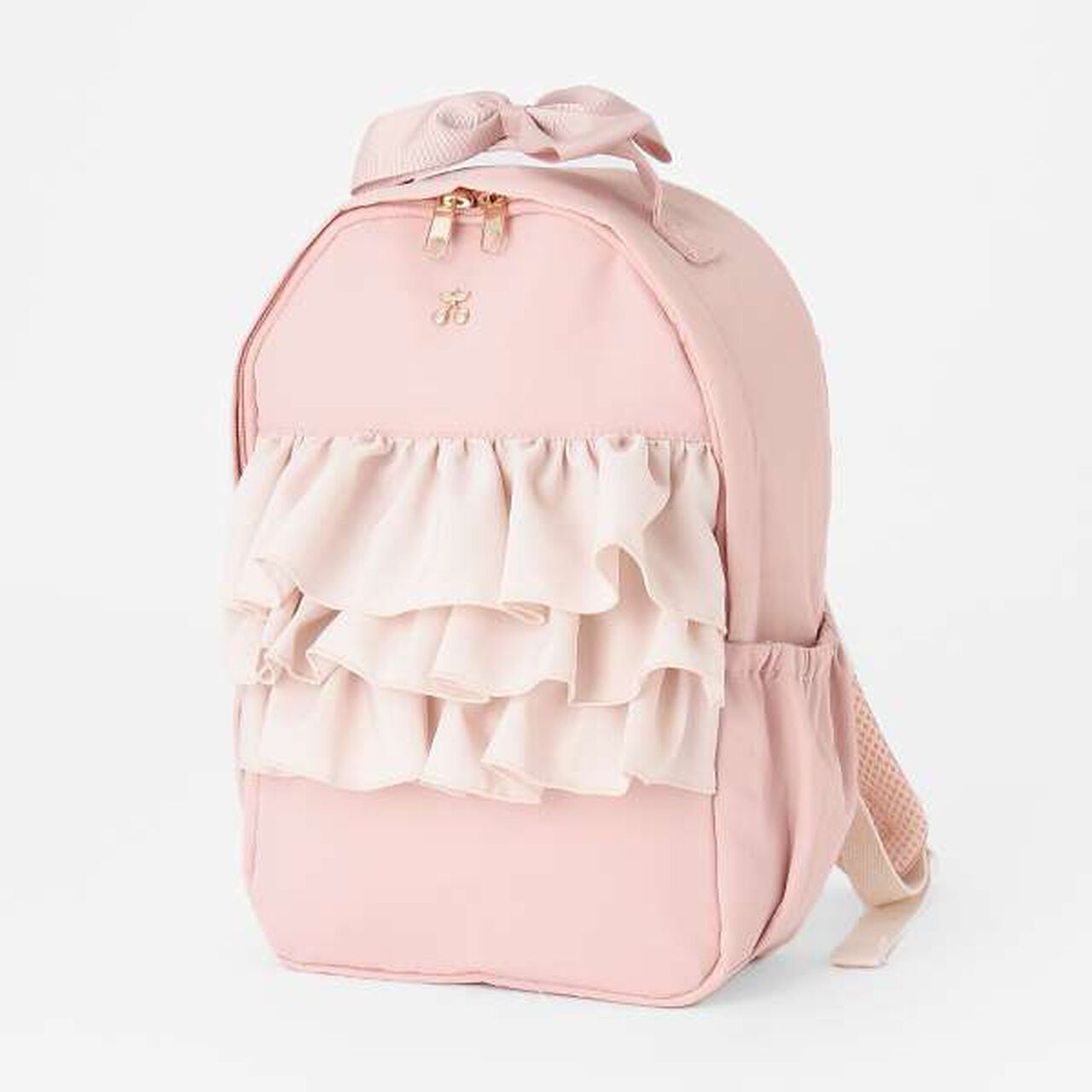 Chiffon Ruffle Backpack,Lavender, large image number 1