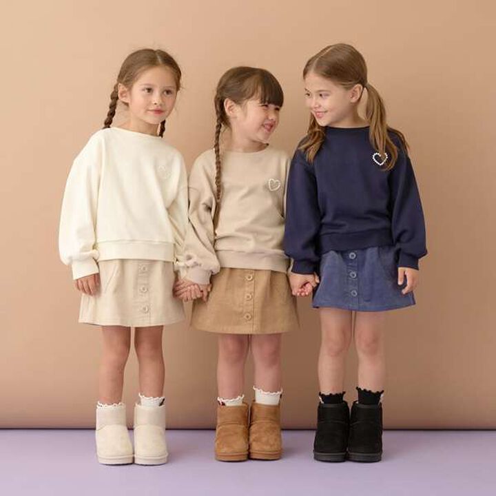 Versatile Short Sweatshirt with Accent,Beige, medium image number 11