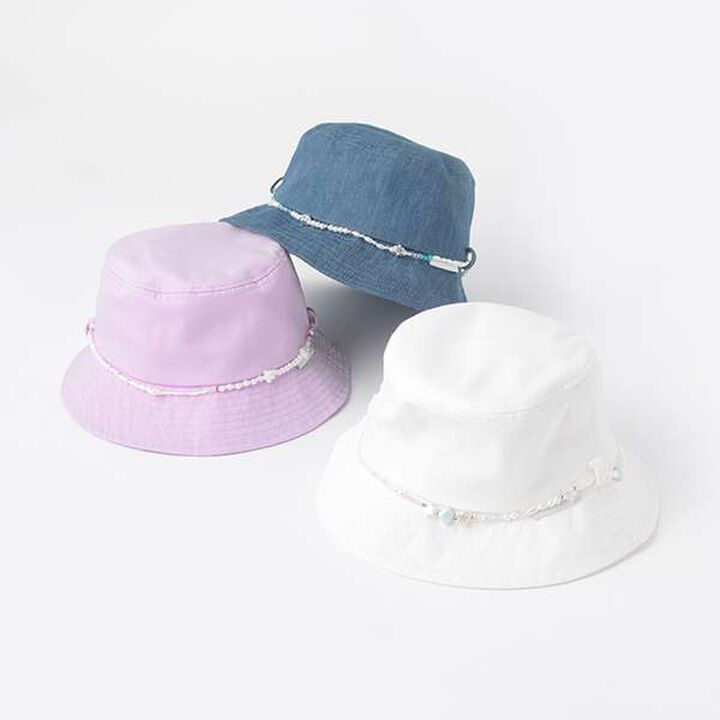 Motif Bucket Hat,Lavender, medium image number 3