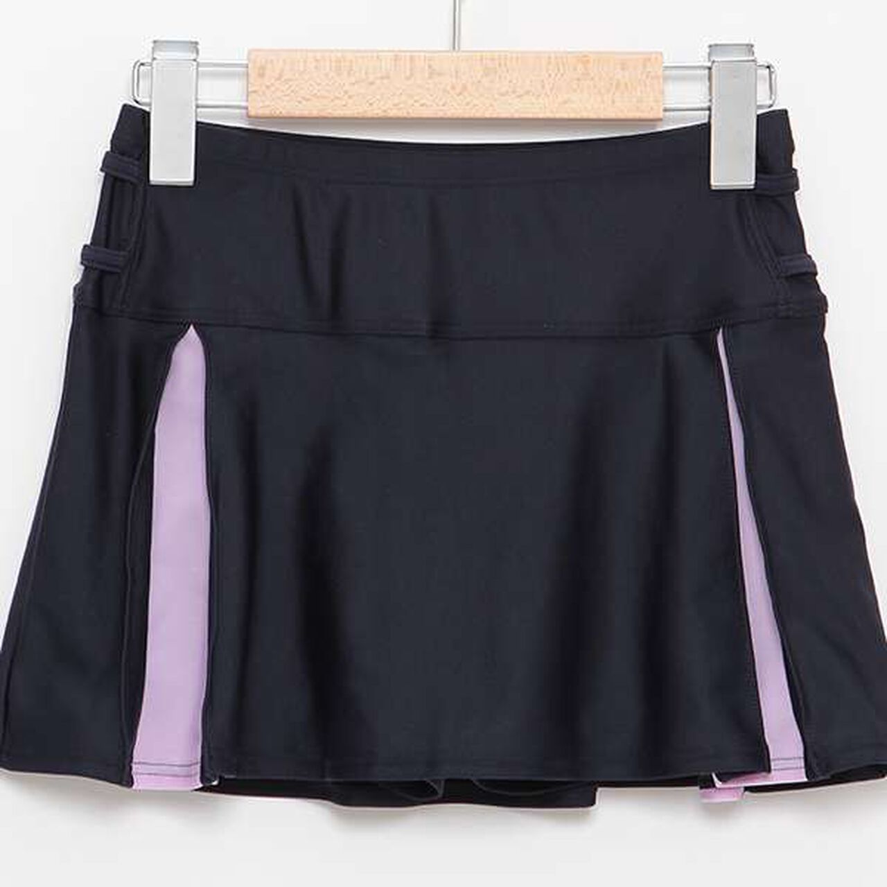 LT Pleated Skirt Tankini [SWIM],Purple, large image number 16