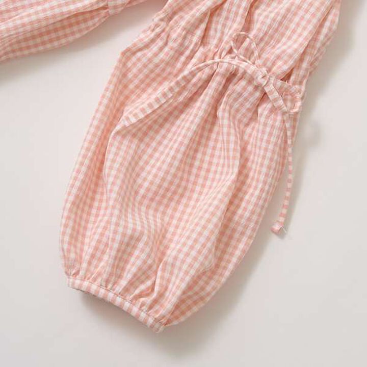 Voluminous Peplum Blouse,Salmon pink, medium image number 15