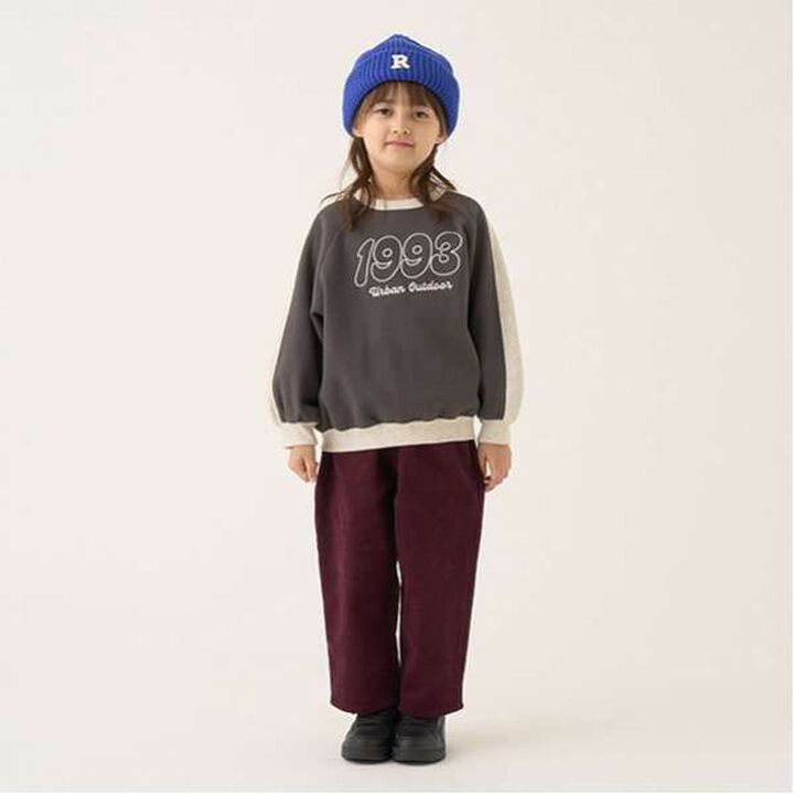Corduroy Tapered Pants,Ink blue, medium image number 4