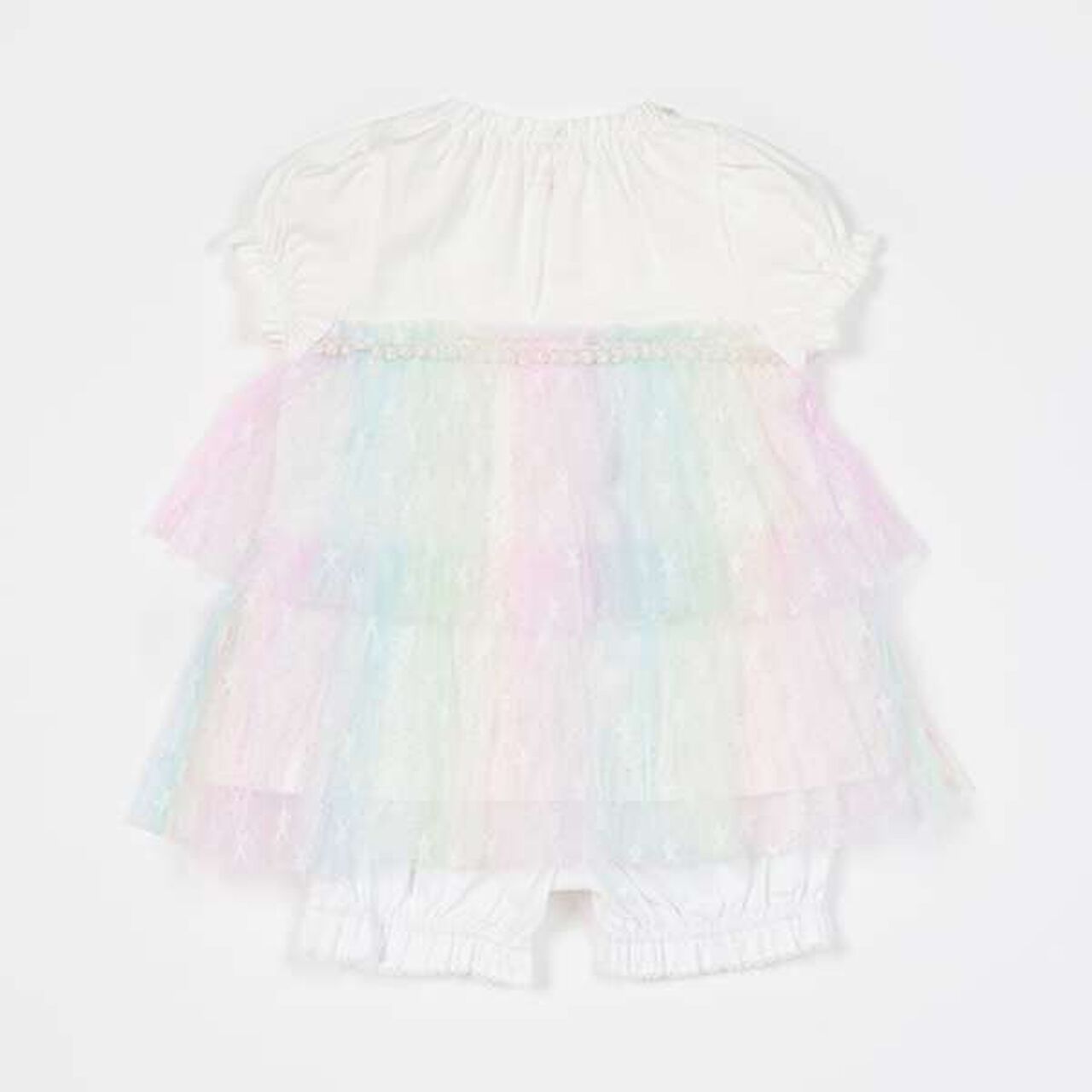Gradient Star Tulle Tunic Set,Multi color, large image number 1