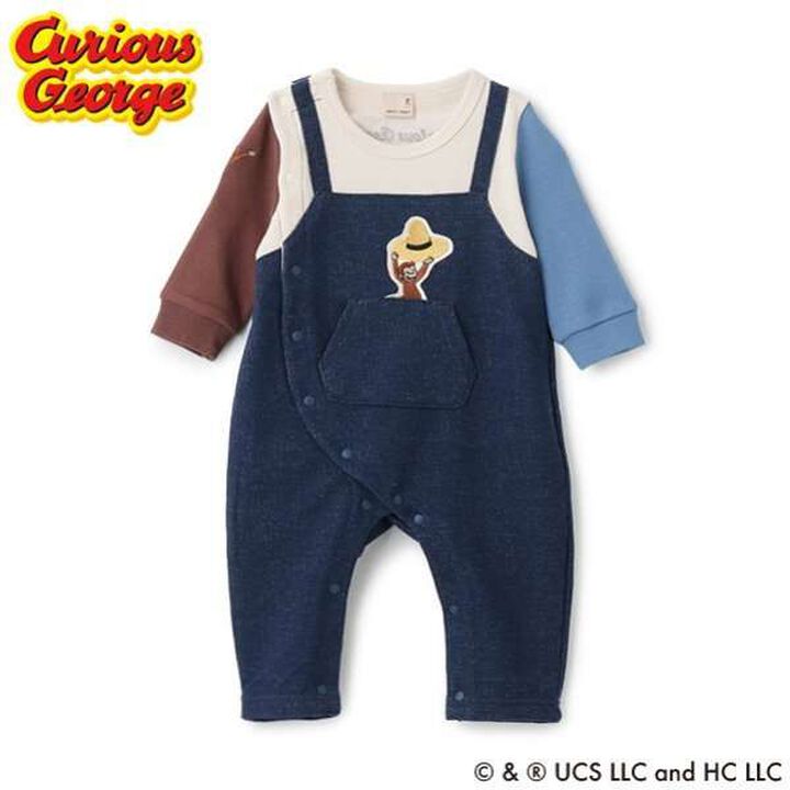 Curious George Overalls,Yellow, medium image number 20