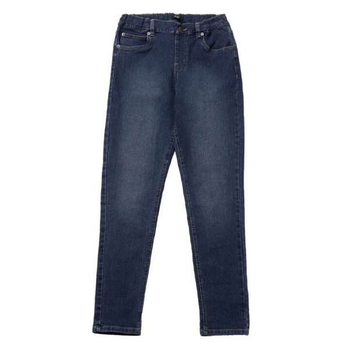 Stretch Denim Slim Pants,Black, medium image number 5