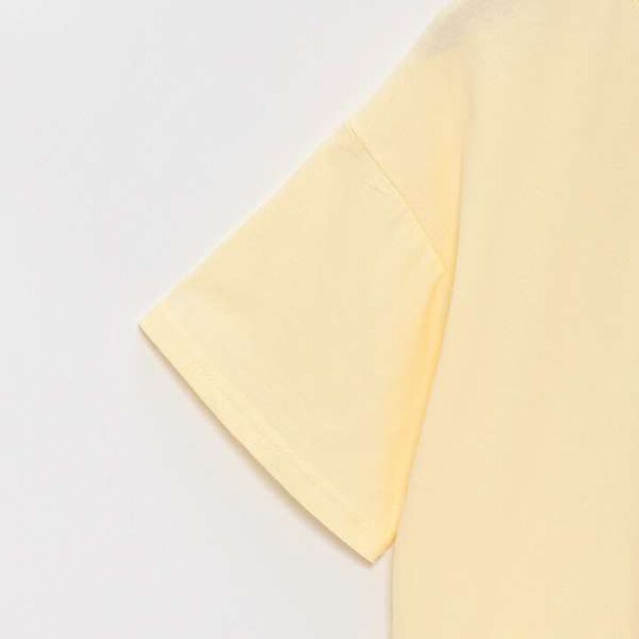 Open-Shoulder Loose T-Shirt,Off white, medium image number 10