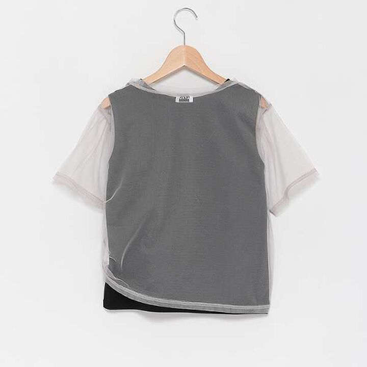 LTXC - Mesh Drawstring Half T Tank Set,Off white, medium image number 1