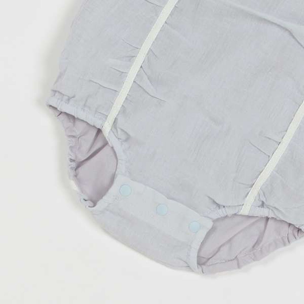 Shirred Overall,Light blue, large image number 7