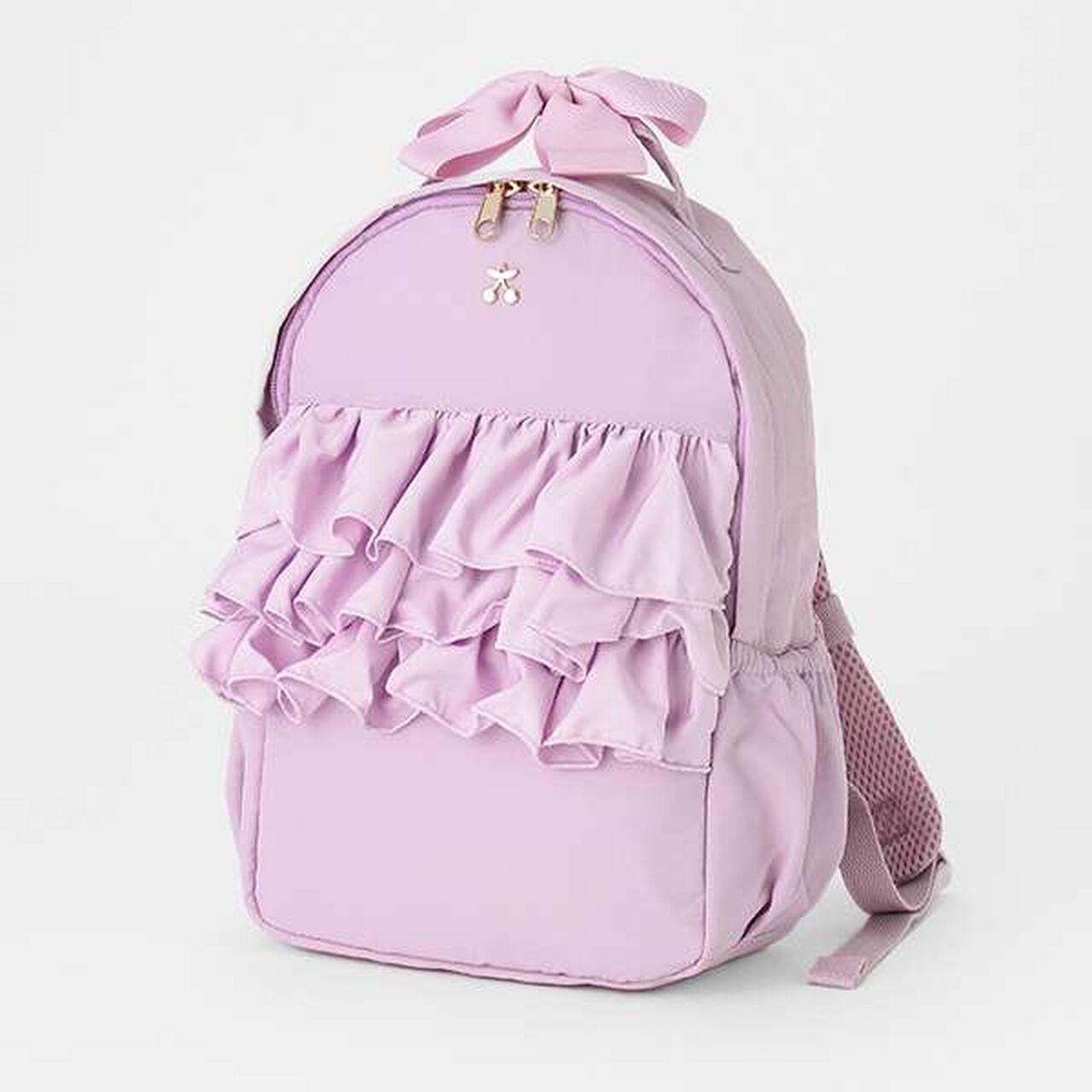 Chiffon Ruffle Backpack,Lavender, large image number 0