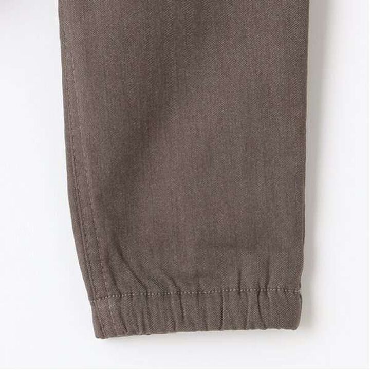 Stretch Herringbone Pants,Black, medium image number 11