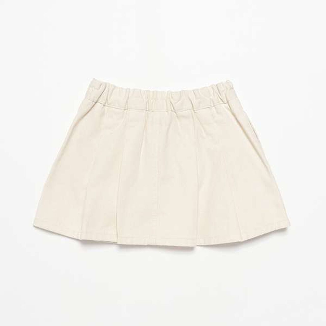 [Link] Pleated Skirt-Pants,Ivory, large image number 8