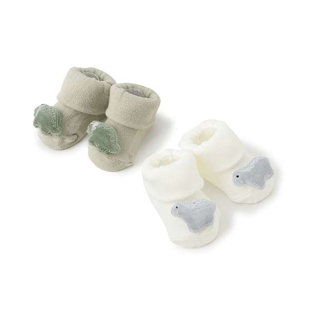 Dinosaur Cup Socks,Ivory, large image number 8