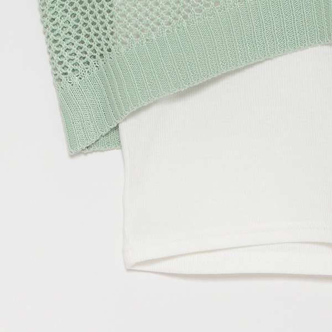 LTXC - Mesh Knit with Inner Layer,Lavender, large image number 18