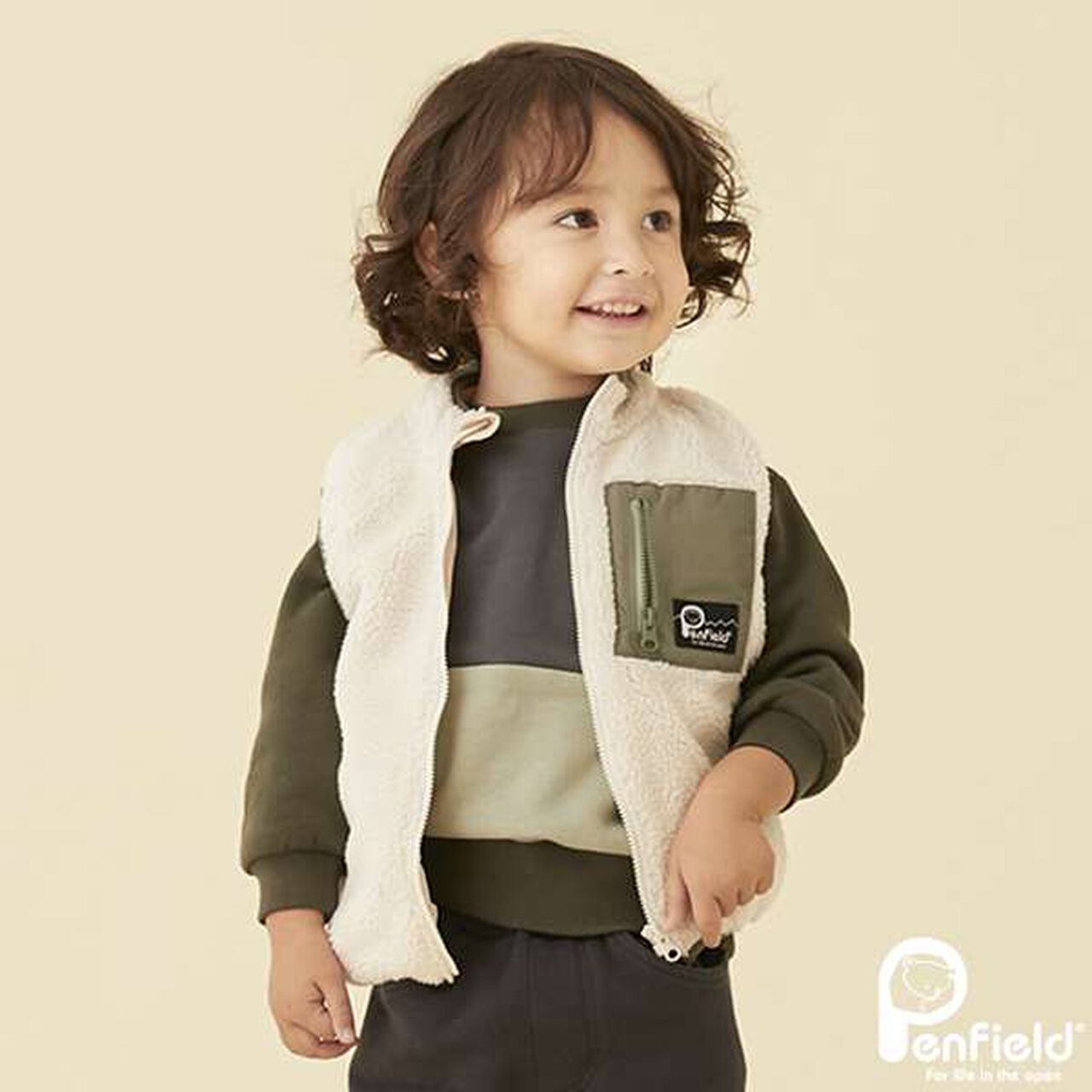 Penfield Fleece Vest,Mocha tea, large image number 18