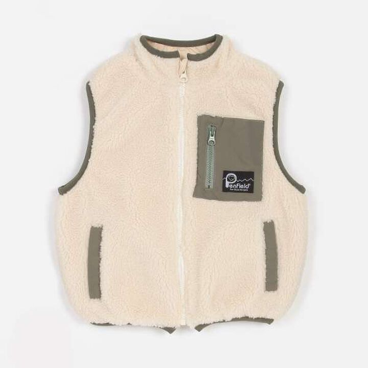 Penfield Fleece Vest,Mocha tea, medium image number 4