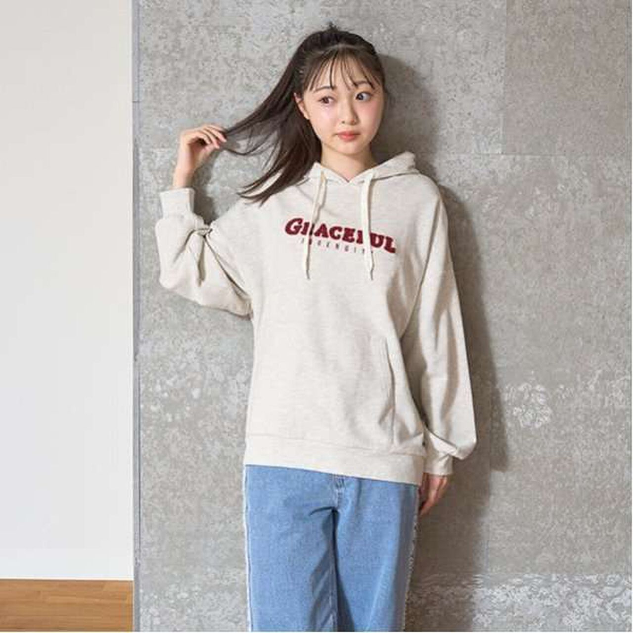 Sagara Logo Pullover Hoodie,Black, large image number 8