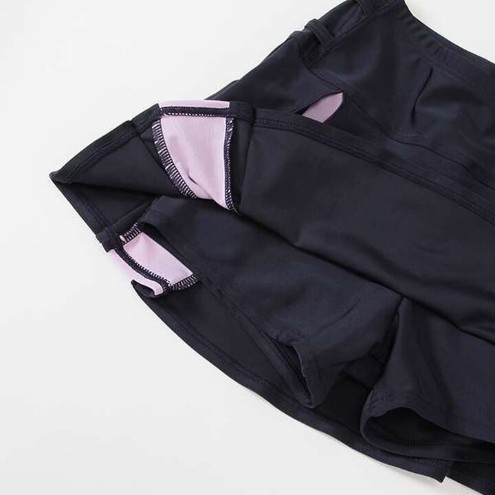 LT Pleated Skirt Tankini [SWIM],Purple, medium image number 2