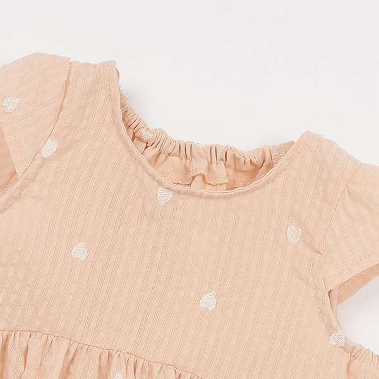 Heart Embroidered Tunic,Off white, large image number 11