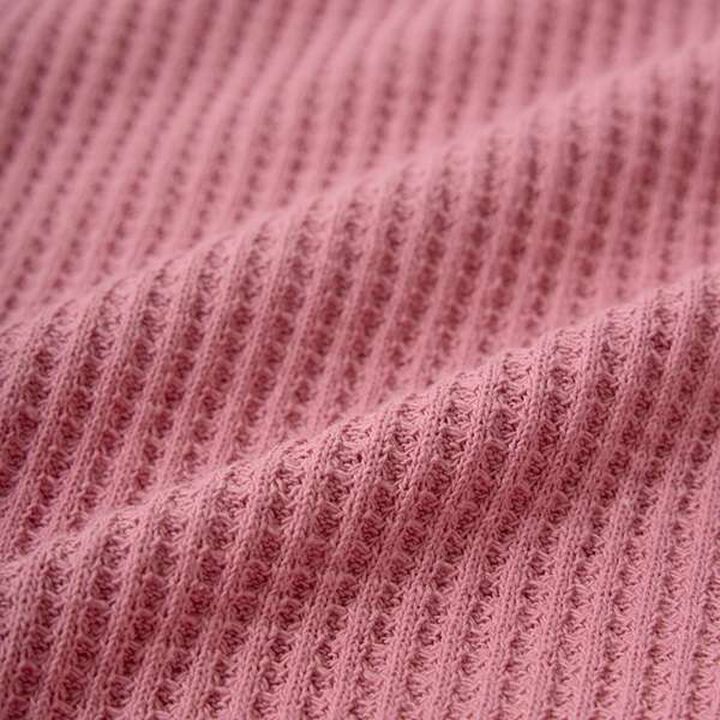 Fluffy Waffle Frill Collar Top,Pink, medium image number 16