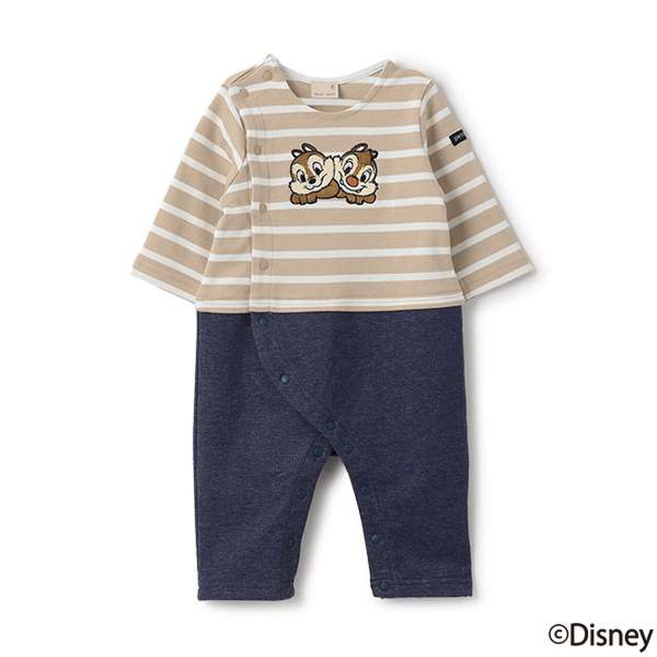 Disney Striped Panel Romper,Navy, large image number 15