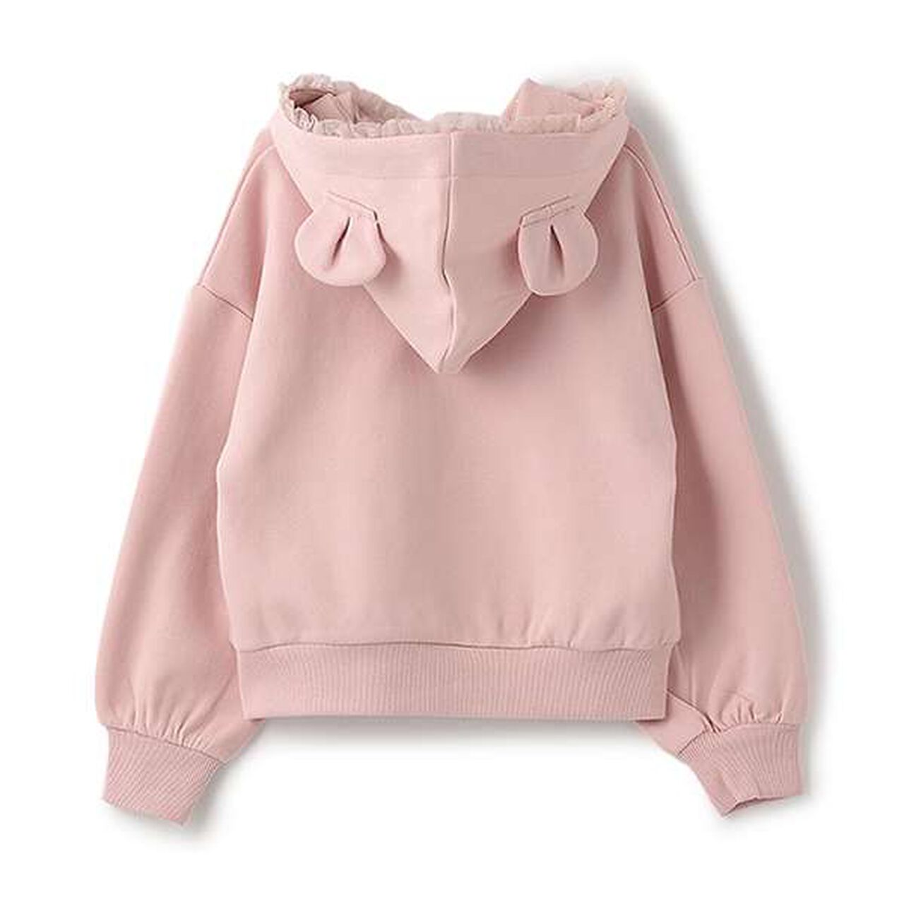 Bear Appliqu&eacute; Hoodie,Ivory, large image number 1