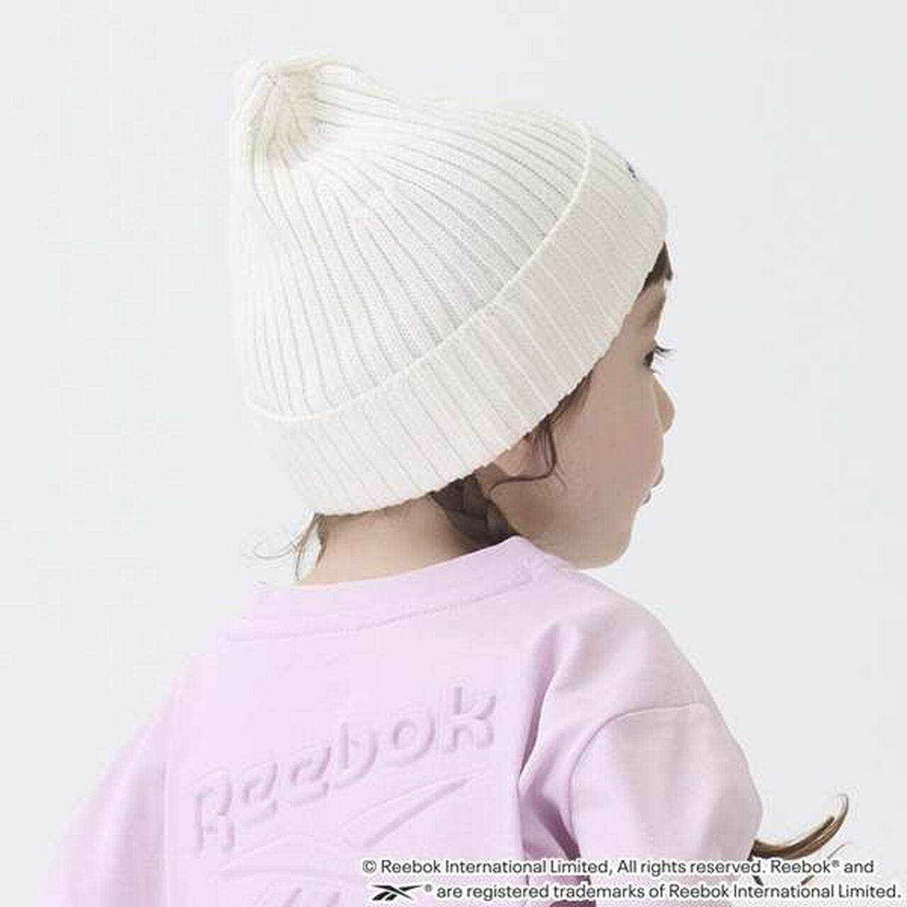 Logo Embroidery Knit Cap,Lavender, large image number 8