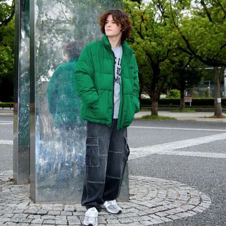Fiber Down Jacket,, medium