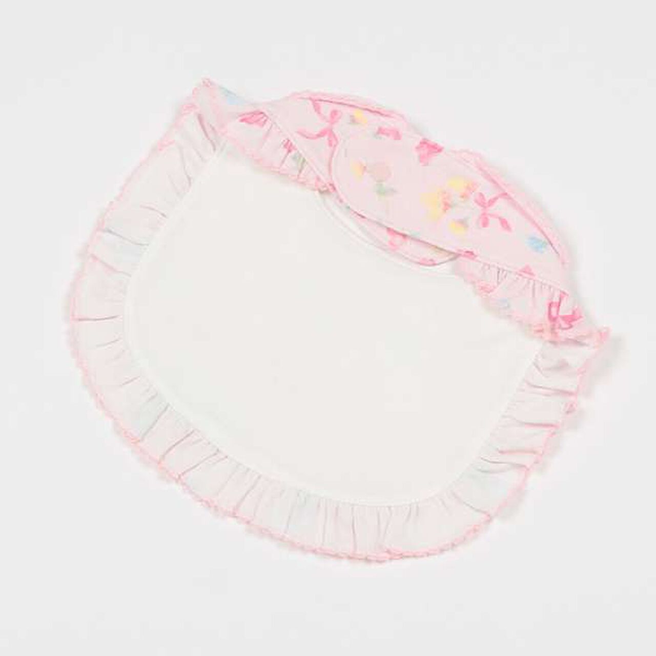 Sweet Pea Collared Bib,Light pink, large image number 2