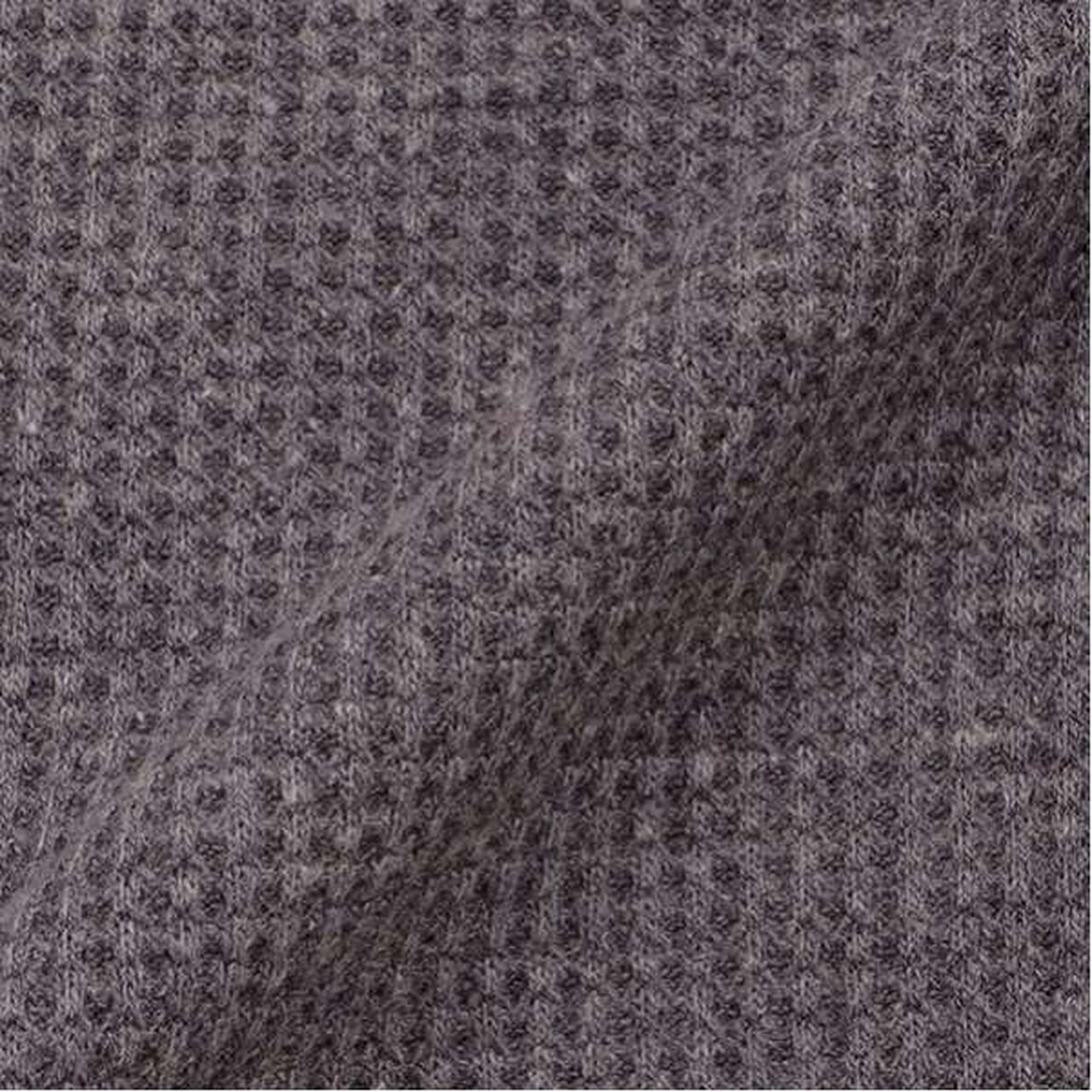 Waffle Cut Shirt,Charcoal gray, large image number 2